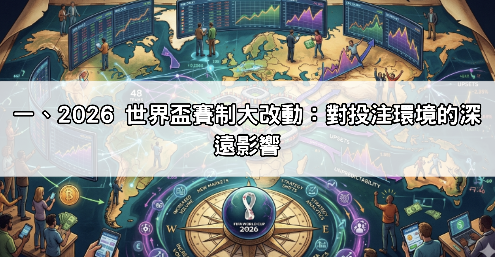 一、2026 世界盃賽制大改動：對投注環境的深遠影響